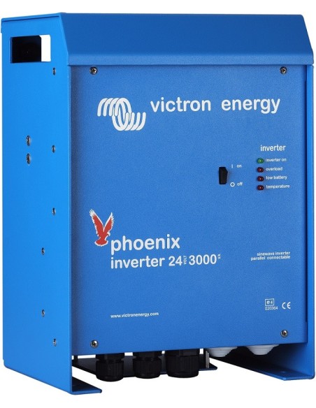 Inversor Victron Phoenix 24/3000 de 24V y 2500W continuos y de onda senoidal pura