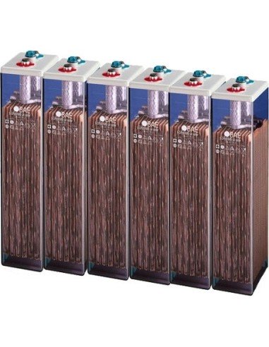 Baterias estacionarias BAE Secura modelo 10 PVS 1500 de 1450Ah C100, conjunto de 12v