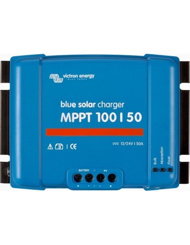 Regulador solar MPPT de 12-24V y 50A Victron BlueSolar MPPT 100/50