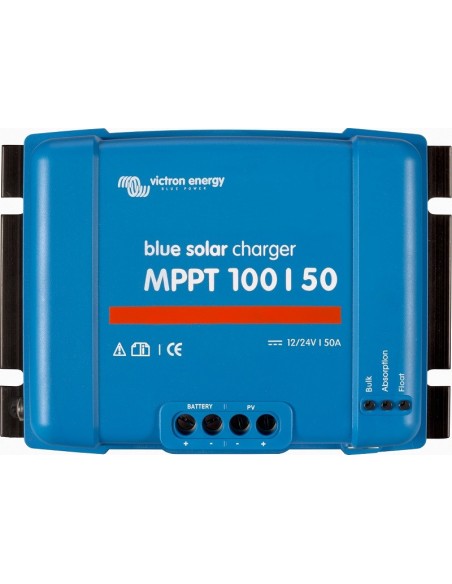 Regulador solar MPPT de 12-24V y 50A Victron BlueSolar MPPT 100/50