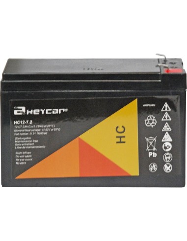 Batería HEYCAR HC12-7.2 12V 7.2Ah