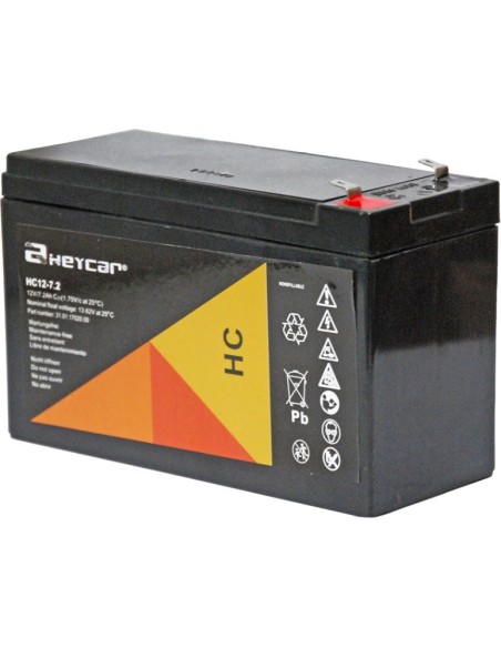 Batería HEYCAR HC12-7.2 12V 7.2Ah