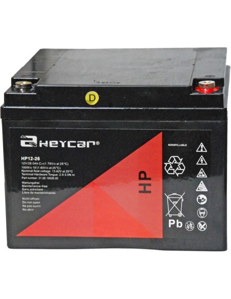 Batería HEYCAR HP12-26 12V 26Ah