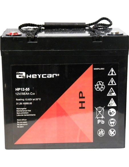 Batería HEYCAR HP12-55 12V 55Ah