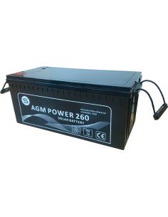 Batería monobloc AGM 12Vcc 260Ah C100 modelo AGM Power 260