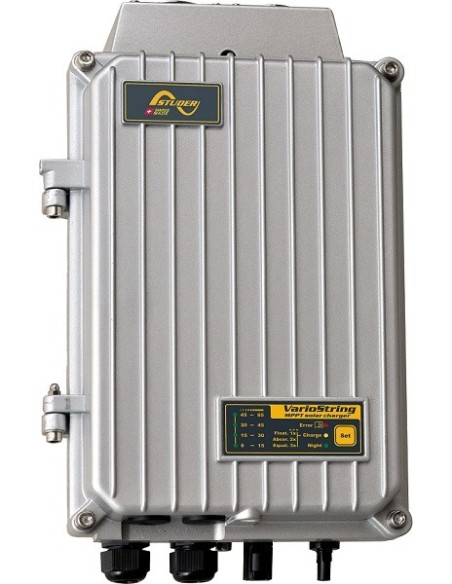 Regulador de carga solar MPPT Studer VS-70 de 70A para 48Vcc y 600 V de campo fotovoltaico
