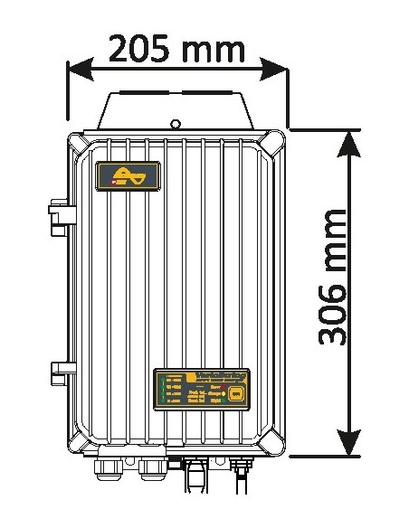 Regulador de carga solar MPPT Studer VS-70 de 70A para 48Vcc y 600 V de campo fotovoltaico