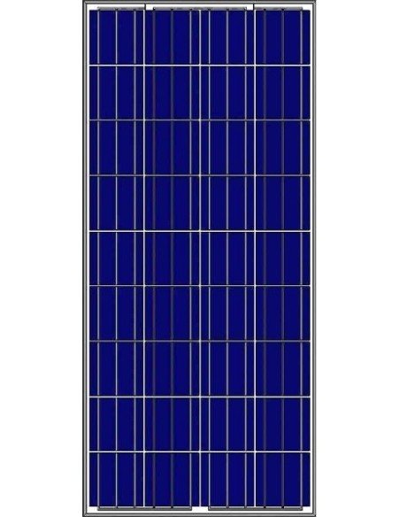 Kit fotovoltaico aislado de 700Wh/día de 12V con inversor senoidal de 1400w para uso de fin de semana