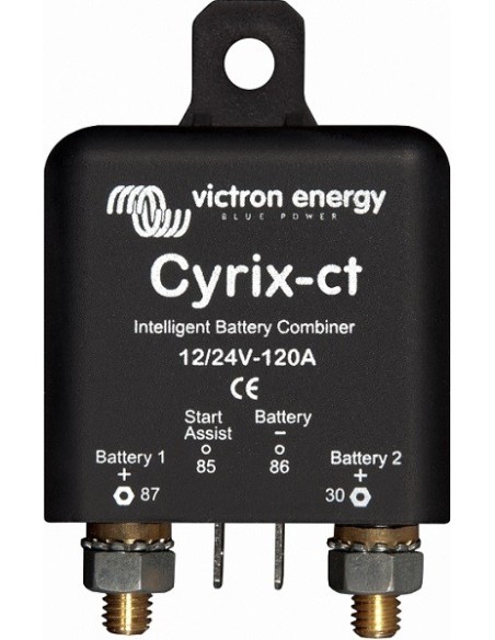 Combinador de baterías de 120A y 12/24V Victron Cyrix-ct