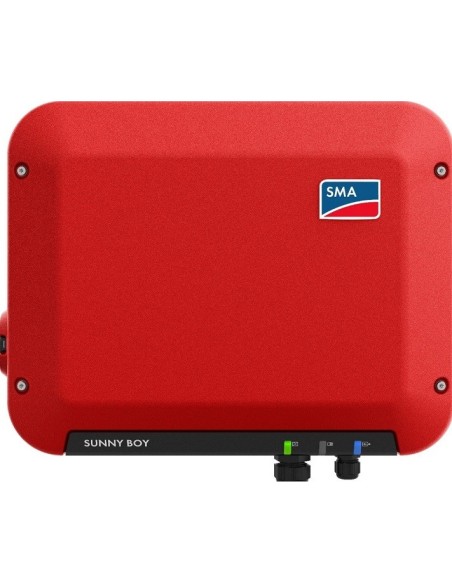 Kit autoconsumo de 2500W sin inyección a red y monitorización, con SMA Sunny Boy 2.5 y Energy Meter