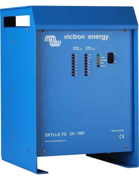 Cargador de baterías 24V y 100A, Victron Skylla-TG 24/100 (1 + 1x4A)