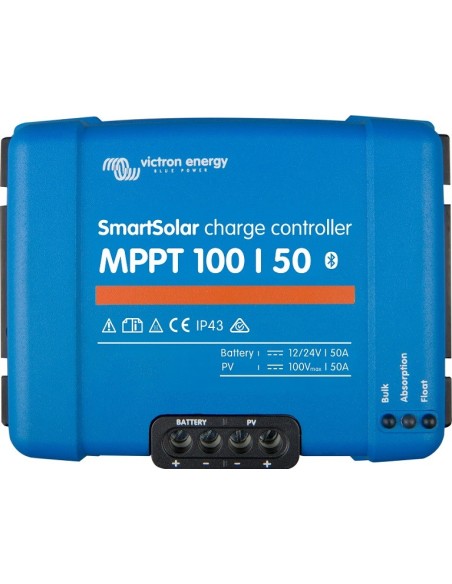 Regulador solar MPPT de 50A Victron SmartSolar MPPT 100/50 y 12-24V