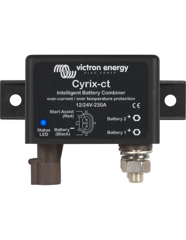 Combinador de baterías de 230A y 12/24V Victron Cyrix-ct