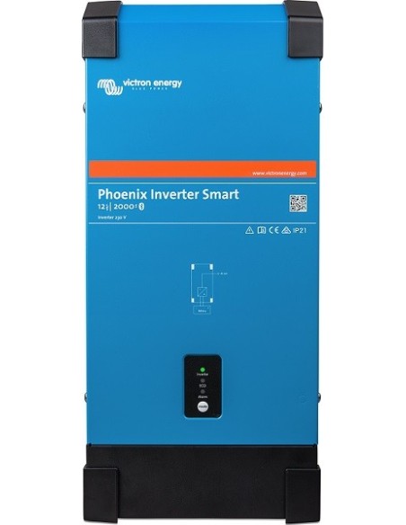 Inversor Victron Phoenix 12/1600 Smart de 12V y 1300W continuos de onda senoidal pura