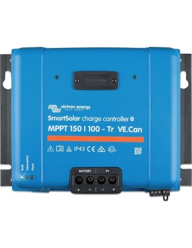 Regulador MPPT Victron SmartSolar 150/100 VE.Can de 100A y 12-24-36-48V