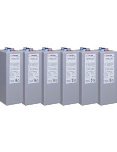 Bateria estacionaria de GEL 6 vasos de 2V Sunlight 6 OPzV 600 de 937Ah C120