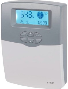 Sistema de control solar electrónico para termosifones