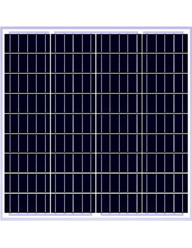 Panel solar fotovoltaico 50Wp policristalino modelo SCL-50P
