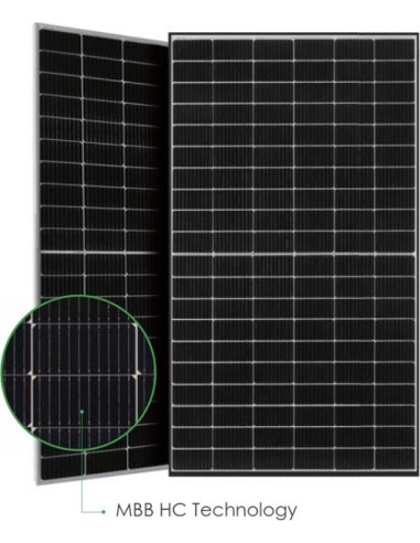 Panel fotovoltaico 460Wp Monocristalino de 120 (6x20) células modelo JinKO Tiger Pro 60HC JKM460M-60HL4