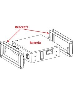 Brackets (soportes) para batería de litio Dyness A48100