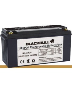 Batería de Litio BlackBull 12V 100Ah y 1,28kWh de capacidad nominal