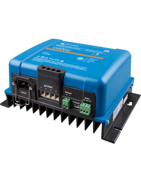 Cargador de baterías de 12V, 50A y 3 salidas Victron Phoenix Smart IP43 12/50 (3) + Cable AC (120-240Vac)
