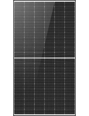 Panel solar fotovoltaico de 505Wp y 132 células LONGI Mono Perc LR5-66HPH MC4 EVO2 marco negro