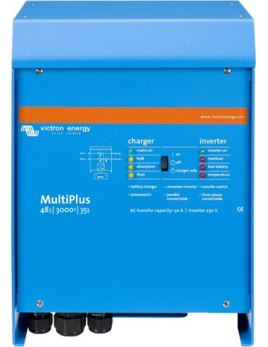 Inversor Victron MultiPlus 48/3000/35-50 de 48V y 3000VA continuos con cargador de 35A