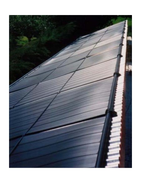 Panel captador solar para piscinas Solapool Plus de polipropileno y 120X200cm