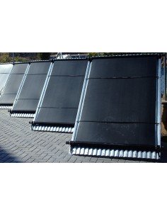 Panel captador solar para piscinas Solapool Plus de polipropileno y 120X600cm