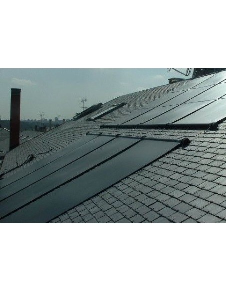 Panel captador solar para piscinas Solapool Plus de polipropileno y 120X400cm