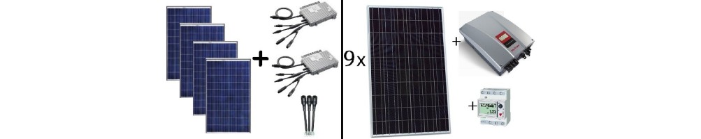 Kits solares fotovoltaicos de autoconsumo