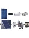 Kits solares fotovoltaicos instalaciones aisladas