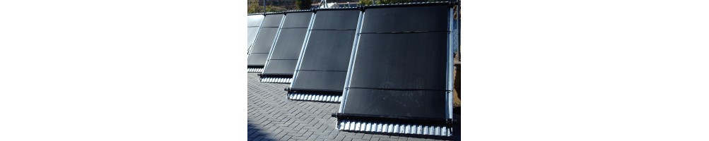Paneles solares térmicos para piscinas