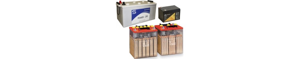 Baterías Solares Estacionarias Monoblock de 6V o 12 Voltios  